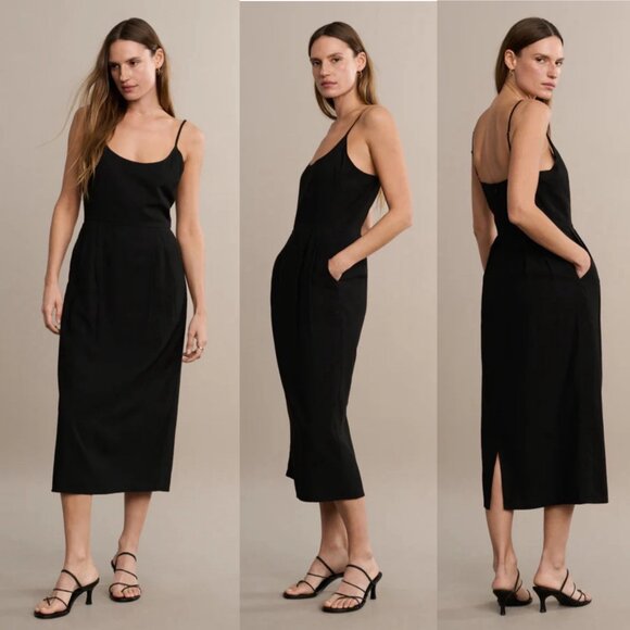 JENNIE KAYNE Rove Dress in Black Size M - Picture 1 of 10